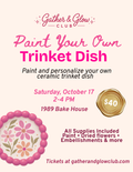Trinket Dish Painting